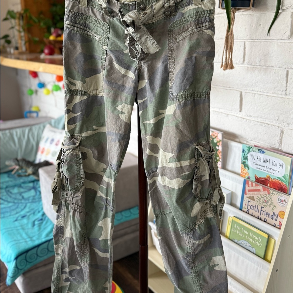 Abercrombie & Fitch Olive Cargo Pants